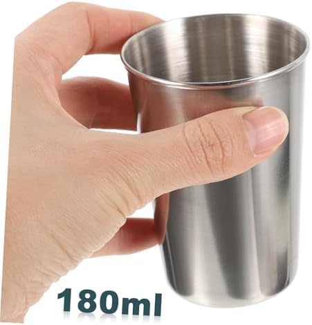 Sturdy Aesthetic Stainless Steel Bath Tumbler for Clean Living