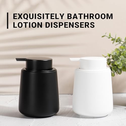 Foam Hand Soap Dispenser with 12 oz Refillable Mat Black Product