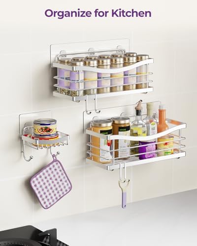 ODesign 3-Piece Rust-Proof Shower Caddy