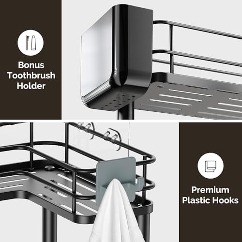 Orimade Rustproof 3 Tier Corner Shower Caddy