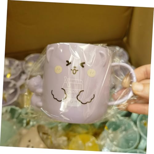 NY chocolate mouse mouthwash cup
