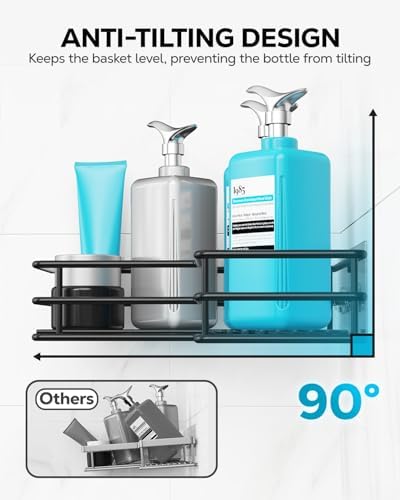 Nieifi Adhesive Shower Caddy