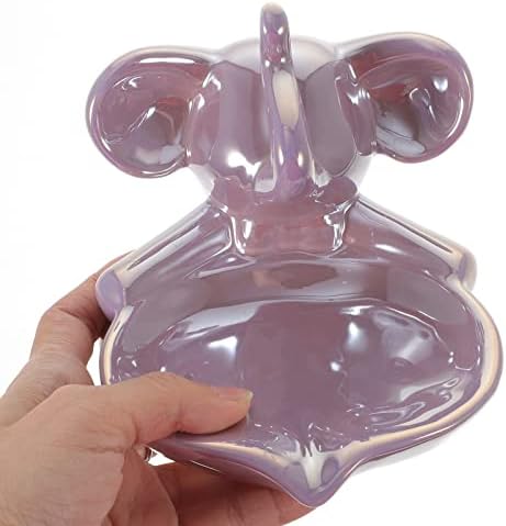 Unomor Elephant Dish Holder Cute Storage Solution for Showers Toilets