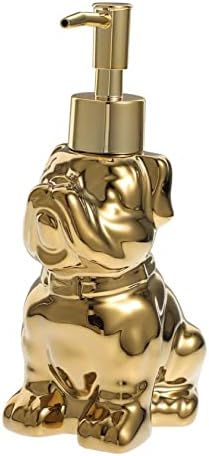 Dog-Shaped Ceramic Lotion Dispenser