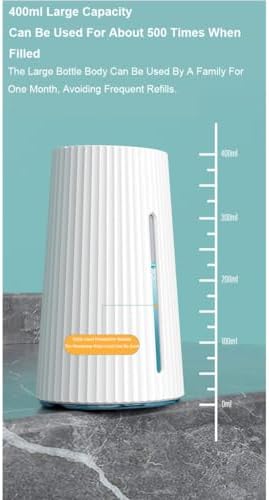 Liquid Automatic Foaming Soap Dispenser 400ml Touchless USB Rechargeable Wall Mount Commercial Use