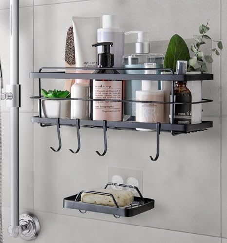 KINCMAX Premium Rust-Proof Showercaddy with 4 Durable Hooks