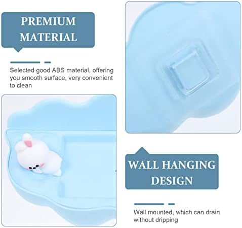 Wall-Mounted Space-Saving Soap Dish
