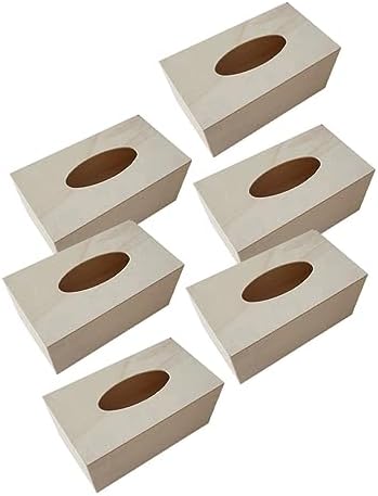 Simple Wooden Tissue Box Cover for Boys and Girls