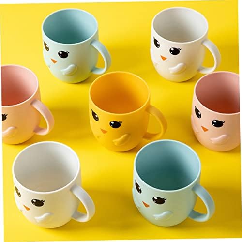 4 Pcs Set of Child-Friendly Reusable Plastic Tumblers