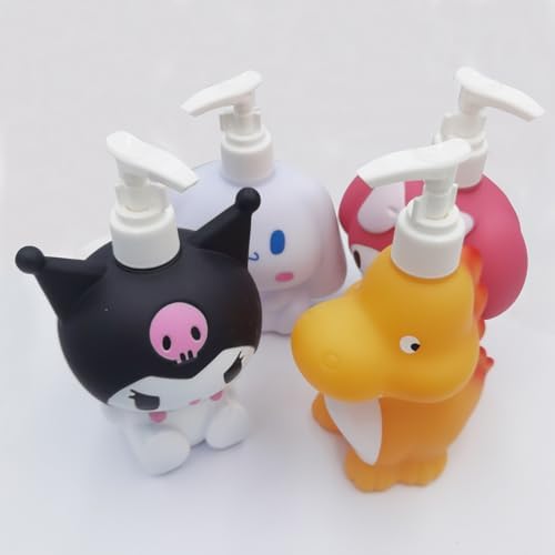 Cute Cartoon Animal Hand Soap Pump Lotion Dispenser Dinosaur ShapedReusable