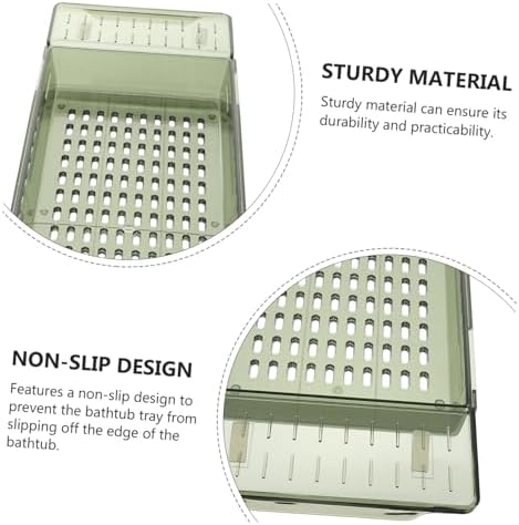 SEWOART Adjustable Bath Tray with Non-Slip Handles