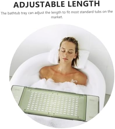 SEWOART Adjustable Bath Tray with Non-Slip Handles