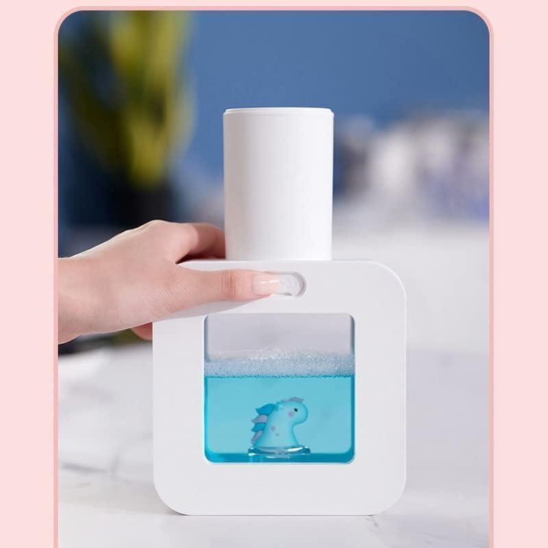 400ml Automatic Touchless Water Resistant Soap Dispenser for Home Bathroom School White