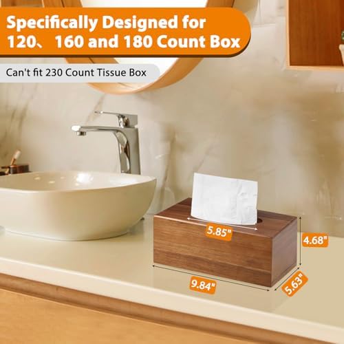 Vibrant Acacia Tissue Box Holder