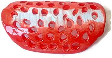 Modern Handmade Ceramic Soap Dish with Organic Shape