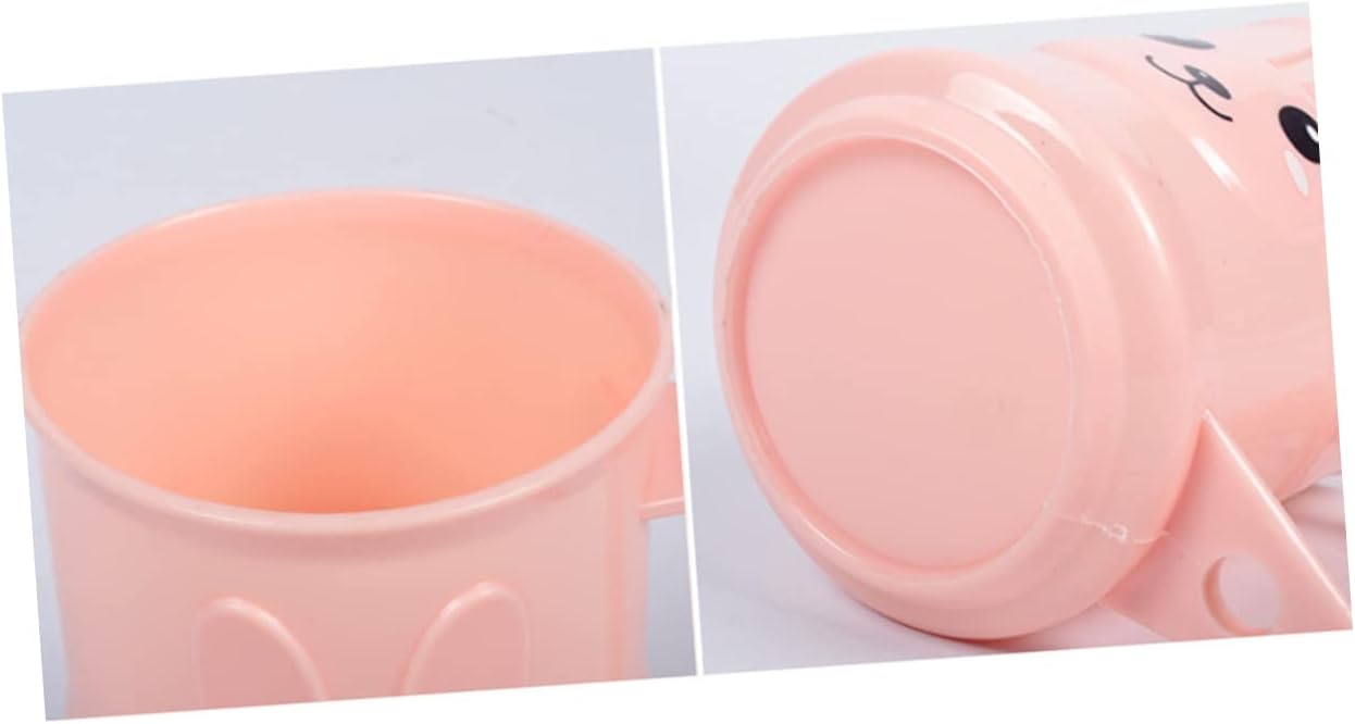 BRIGHTFUFU Cartoon Rabbit Toothbrush Tumbler