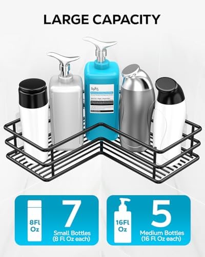 Nieifi Adhesive Shower Caddy