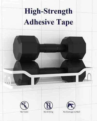 Sturdy Stainless Steel Shower Caddy for Efficient Bathroom Storage