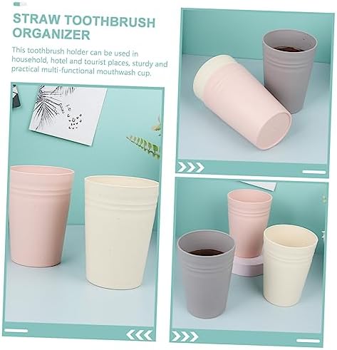 Creative Comfort Mouthwash Cup Toothbrush Organizer for Boys and Girls