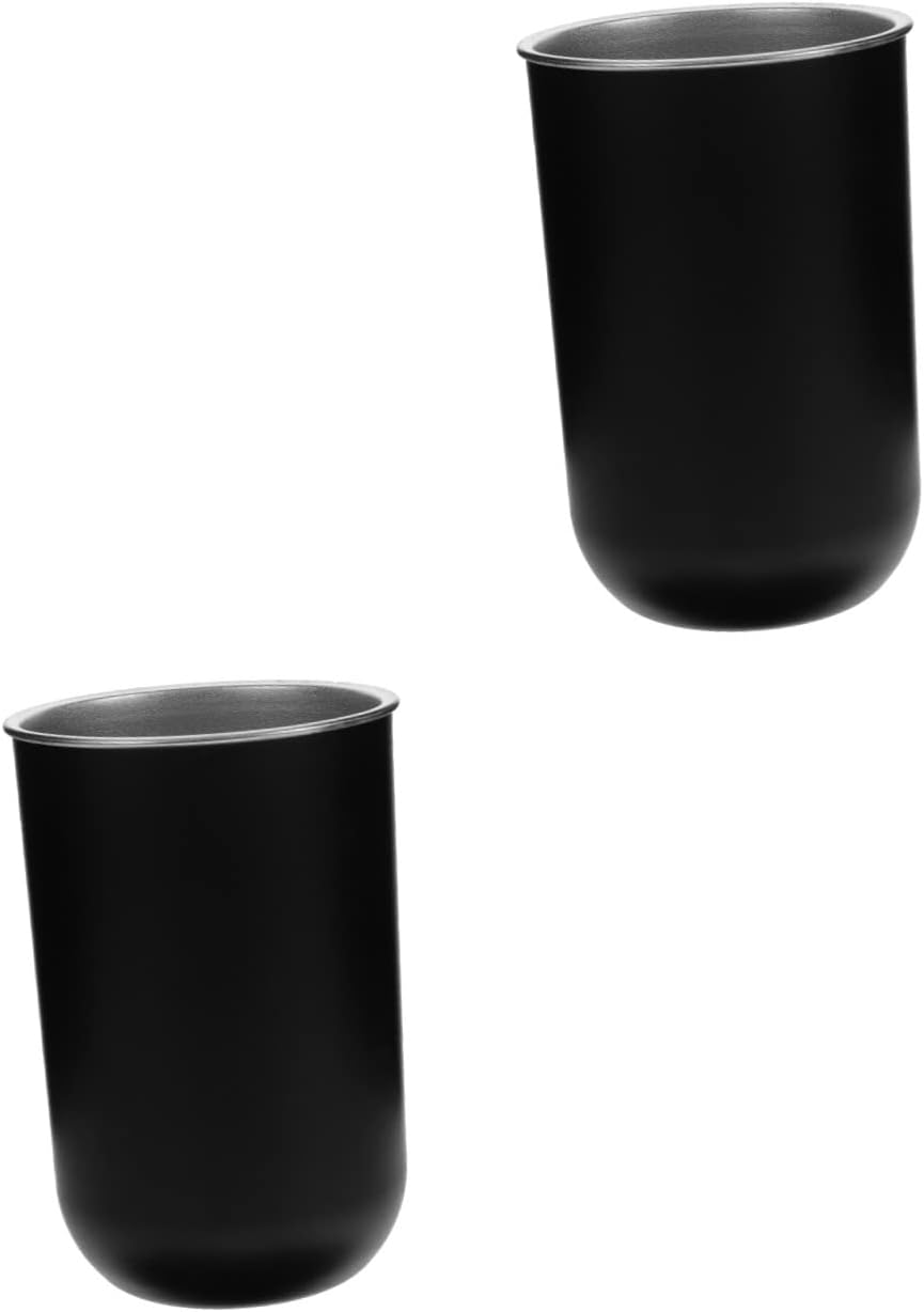 2pcs Stainless Steel Toothpaste Tumbler Set