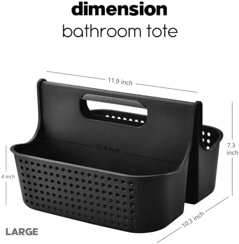ALINK Portable Plastic Organization Basket for Showers