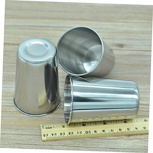 2-Pack Small Stainless Steel Tumbler Cups for Toothbrush Water