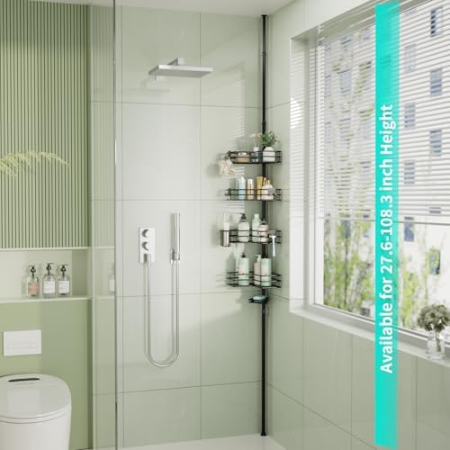 HapiRm Corner Shower Organizer