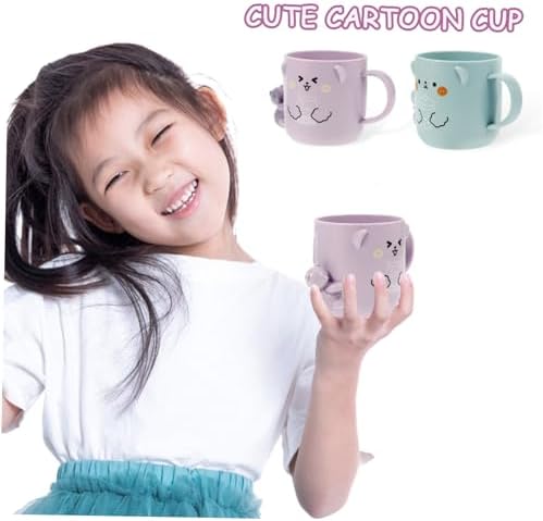 Homoyoyo 2-Piece Toddler Bathroom Cups Boys Girls