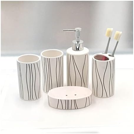 Bathroom Set 5-Piece Dispenser Collection