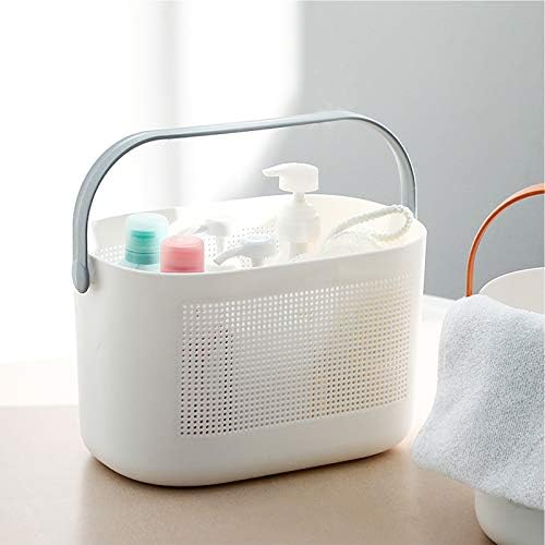 Plastic Storage Basket with Handle
