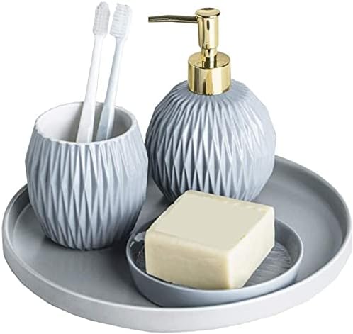 Countertop Soap Dispenser Set - Premium Multi-Purpose Liquid Dispenser