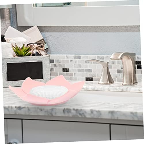 Elegant Silicone Soap Dish Holder for Bathroom