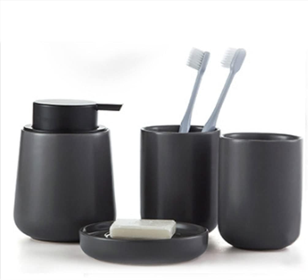 Moisture Four-Piece Set Includes Ceramic Design for Home Use