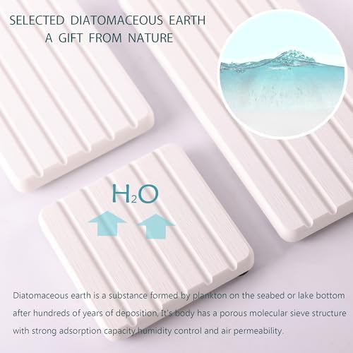 Eco-Friendly Water Absorbent Diatomite Coasters for Clean Hands Places