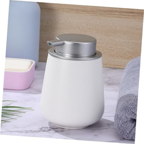 Modern Aesthetic Pharmacy Grade Dispenser with Overflow for Shower Shampoo and Conditioner