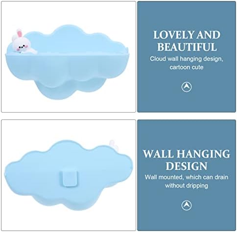 Wall-Mounted Space-Saving Soap Dish