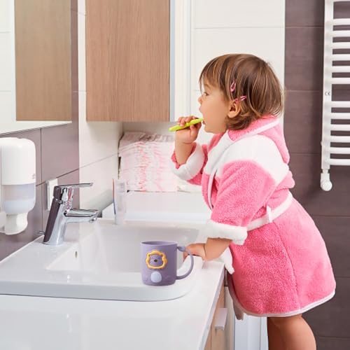 Cuddle-Combine 2-Piece Toothbrush Holder for Kids