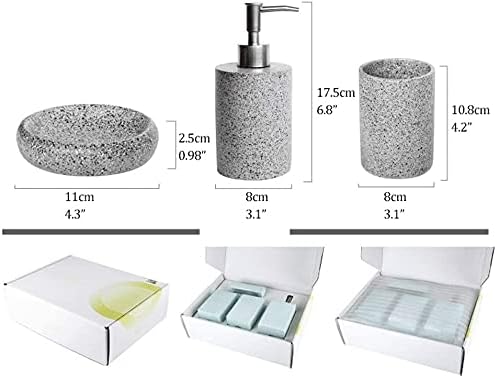 Versatile Artistic Counter-Top Soap Dispenser Set