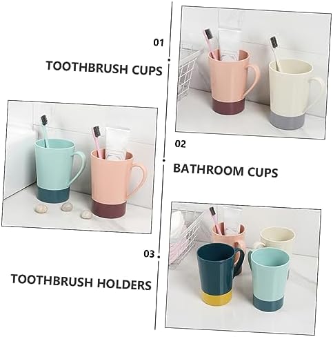 Compact Design Tough Elliptical Tooth Brushing Tumbler