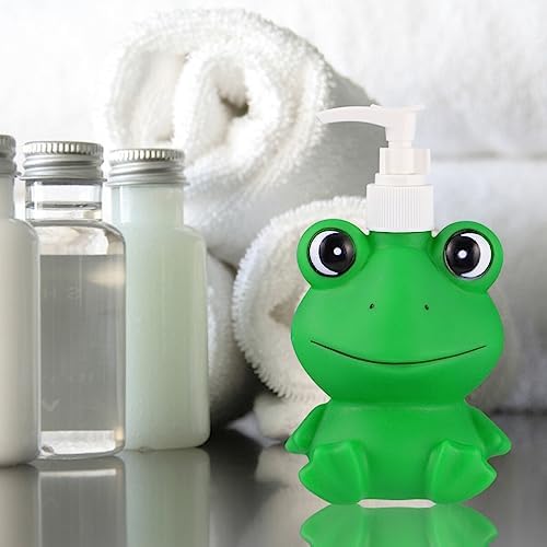 Ipetboom Frog Shape Soap Dispenser Set 1Pc