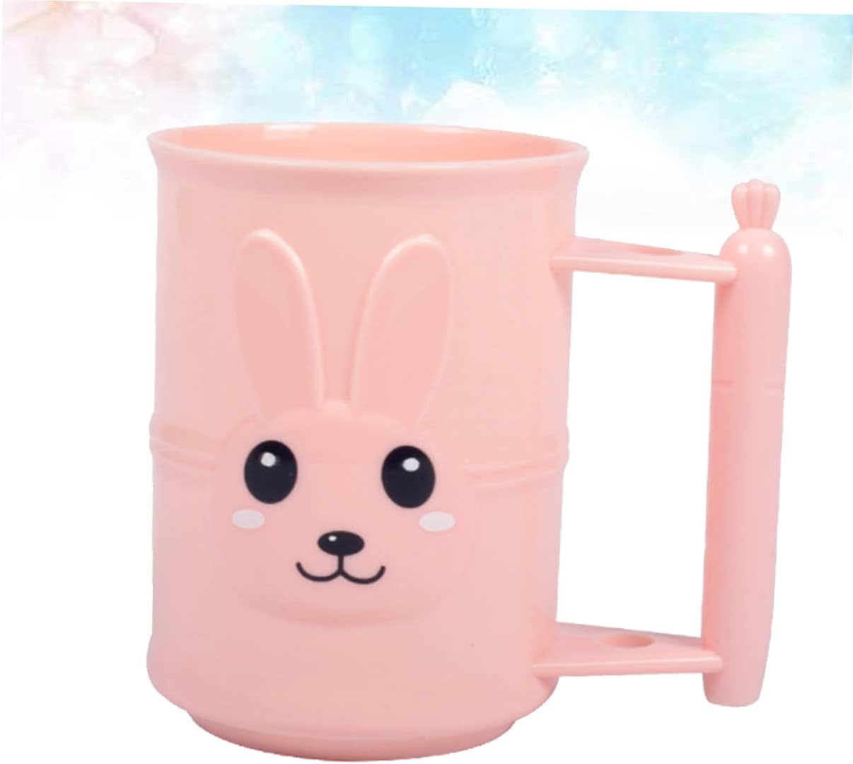 BRIGHTFUFU Cartoon Rabbit Toothbrush Tumbler