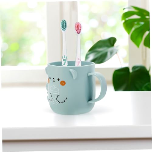 Adorable Cartoon Toothbrush Holders for Kids in 2-Pack