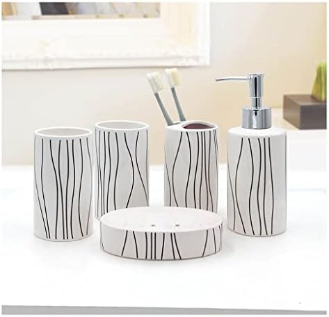 Bathroom Set 5-Piece Dispenser Collection