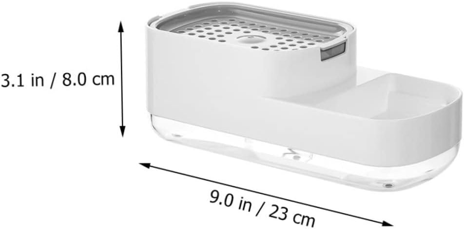 PrettyZoom Dispenser Pump Kitchen Bathroom Soap Dispenser
