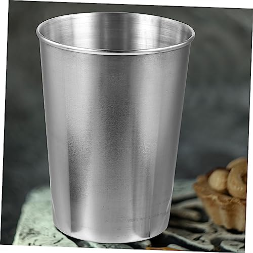 Stainless Steel Bathroom Tumbler with Silver Design