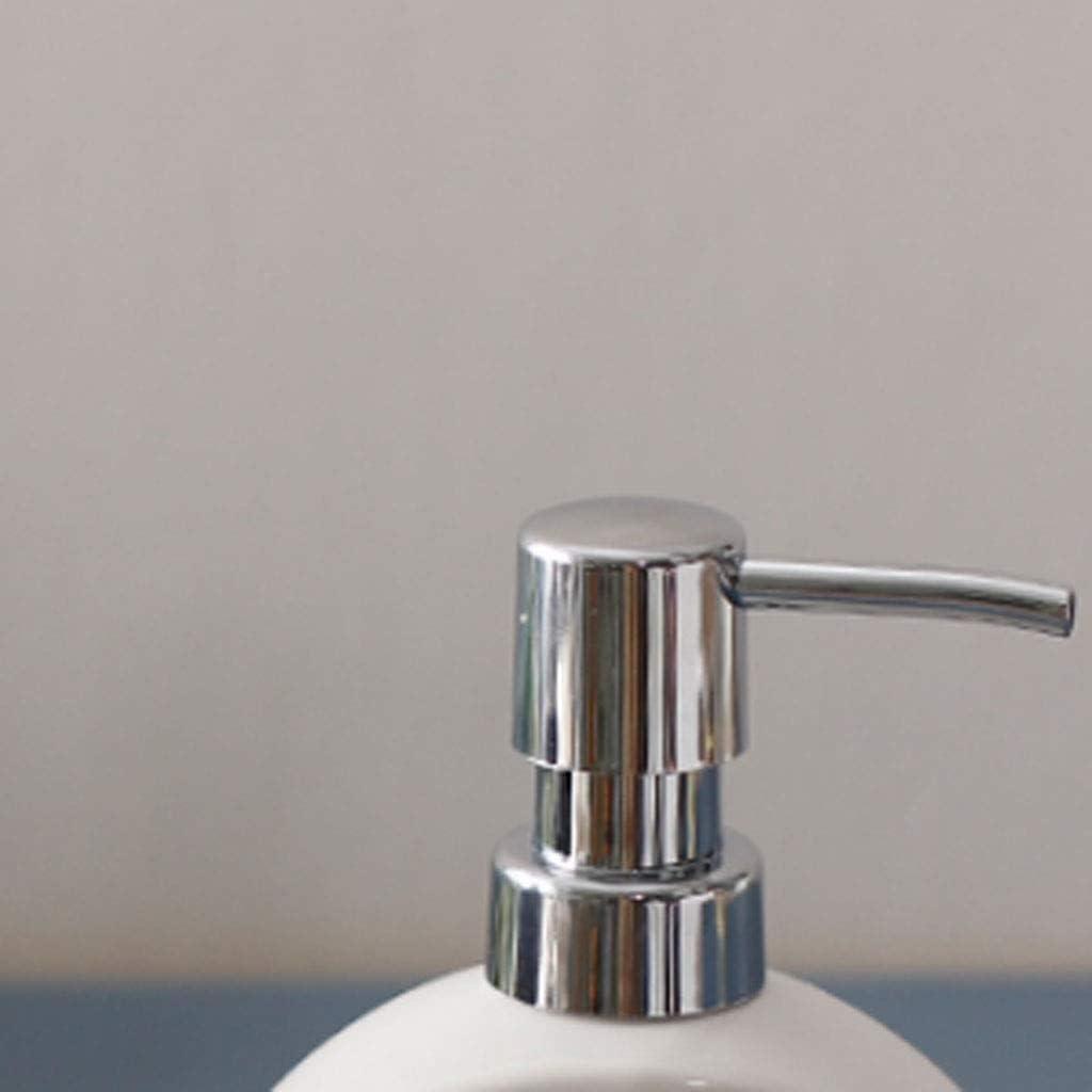 Eco-Friendly Ceramic Counter Top Soap Dispenser for Home Kitchen