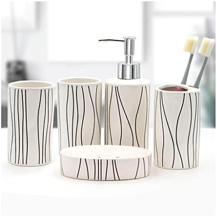 Bathroom Set 5-Piece Dispenser Collection
