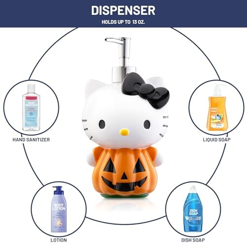Hello Kitty O-Lantern Dispenser - Autumn Halloween Organizer