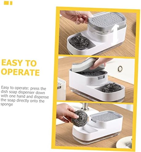 PrettyZoom Dispenser Pump Kitchen Bathroom Soap Dispenser