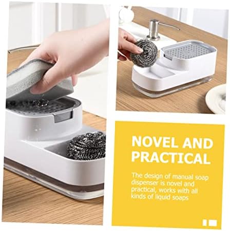 PrettyZoom Dispenser Pump Kitchen Bathroom Soap Dispenser